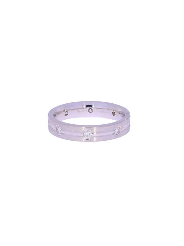 Damenring – BENCH Weissgold mit Diamanten 0.16ct
