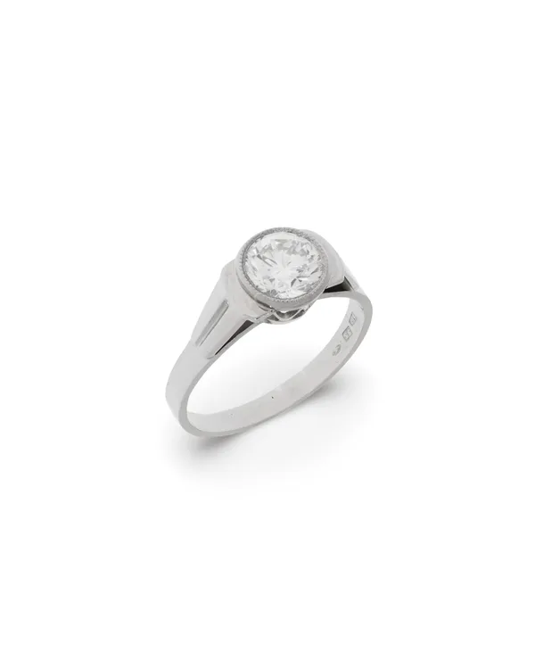 Damenring – Solitaire mit 1.30ct