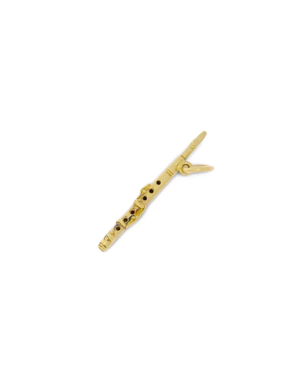 Anhänger Gelbgold „Piccoloflöte“