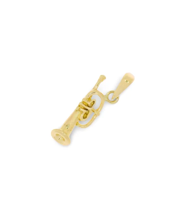 Anhänger Gelbgold „Trompete“