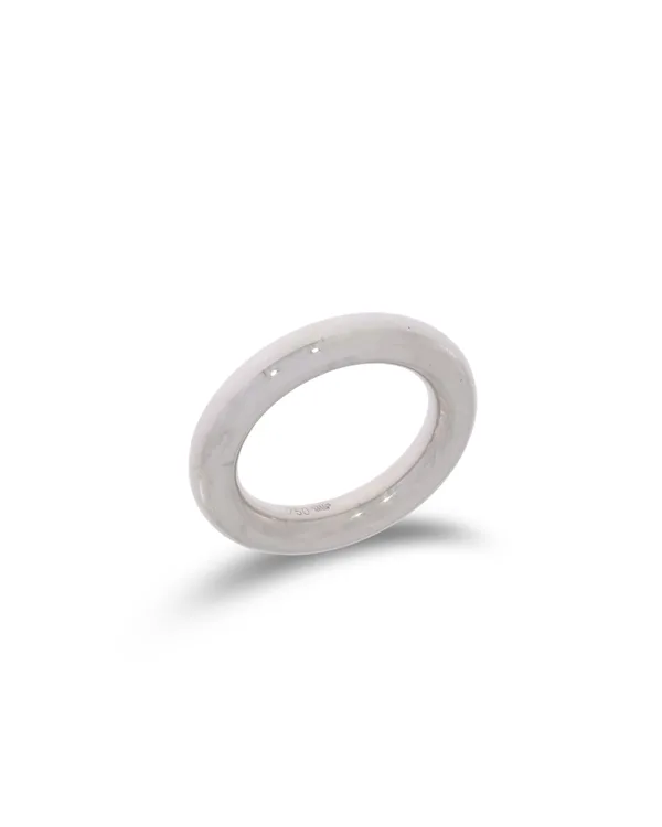 Unisex Ring – Weissgold