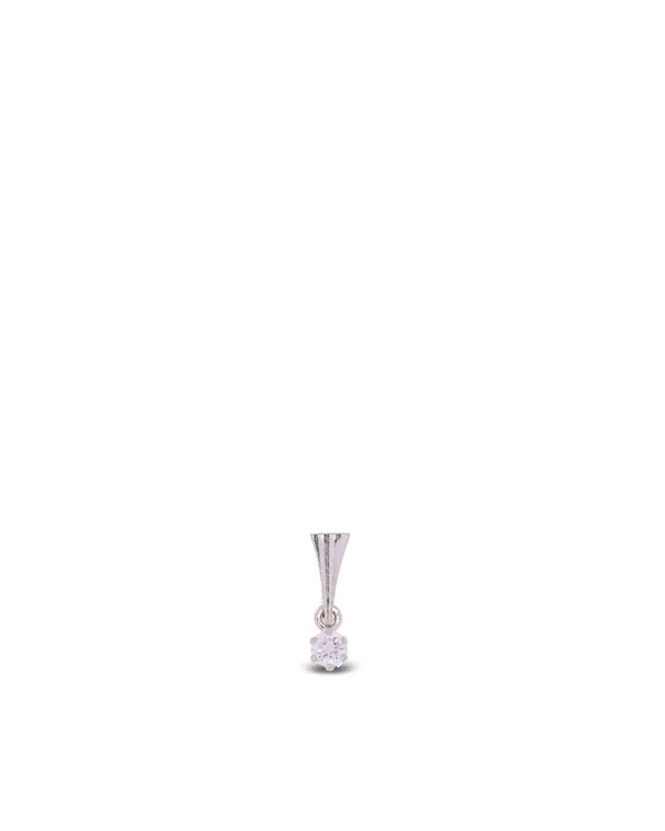 Anhänger – Solitaire Weissgold mit Diamant 0.10ct