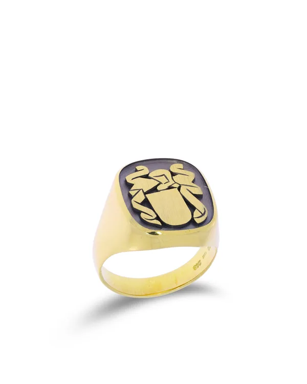 Herrenring – Gelbgold
