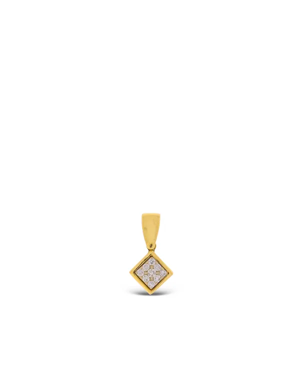 Anhänger – Gelbgold mit Brillanten