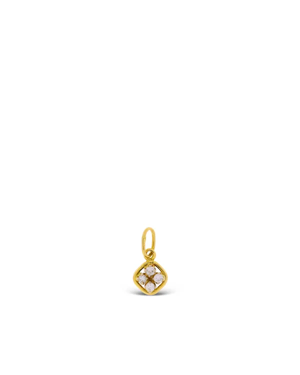 Anhänger – Gelbgold mit Brillanten