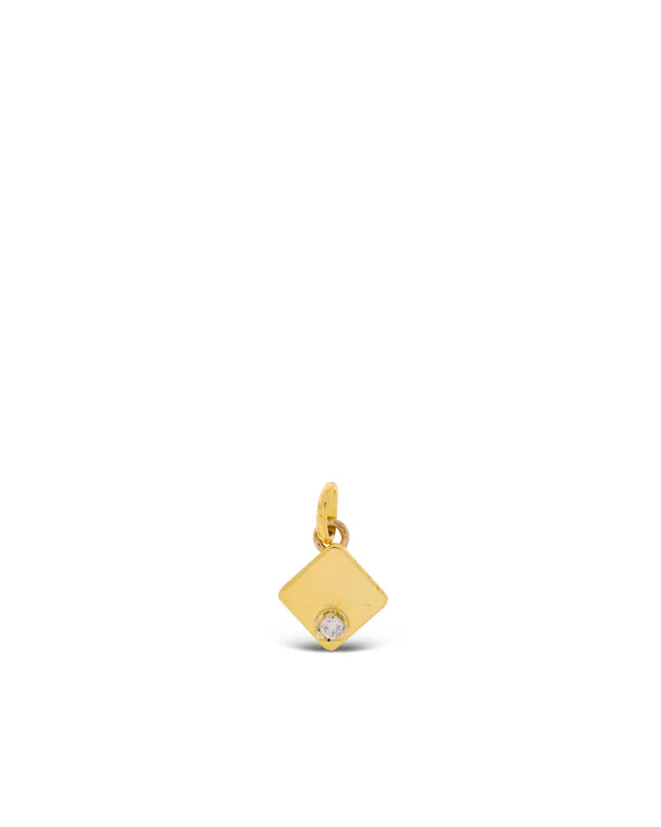 Anhänger – Gelbgold mit Brillant