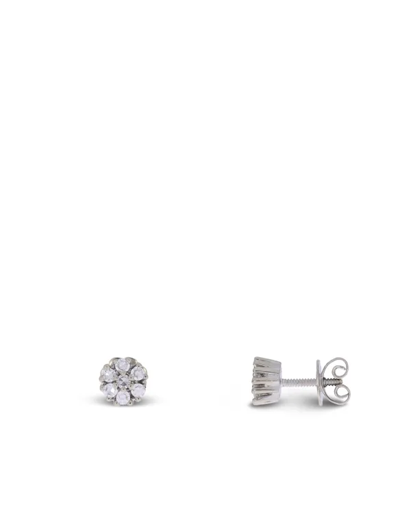 Ohrstecker - Weissgold mit Diamanten 0.14ct
