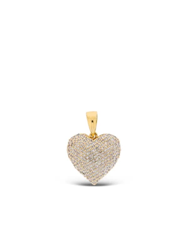 Anhänger - Gelbgold mit Brillanten