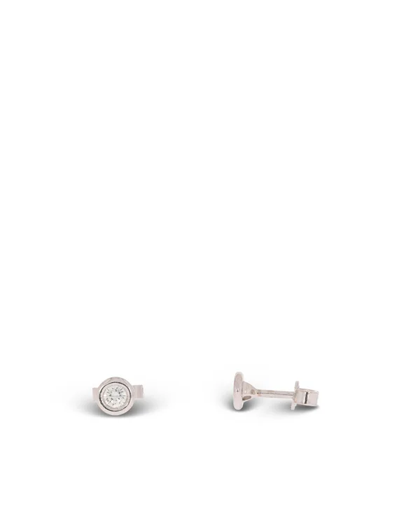 Ohrstecker - Weissgold mit Brillanten 0.20ct