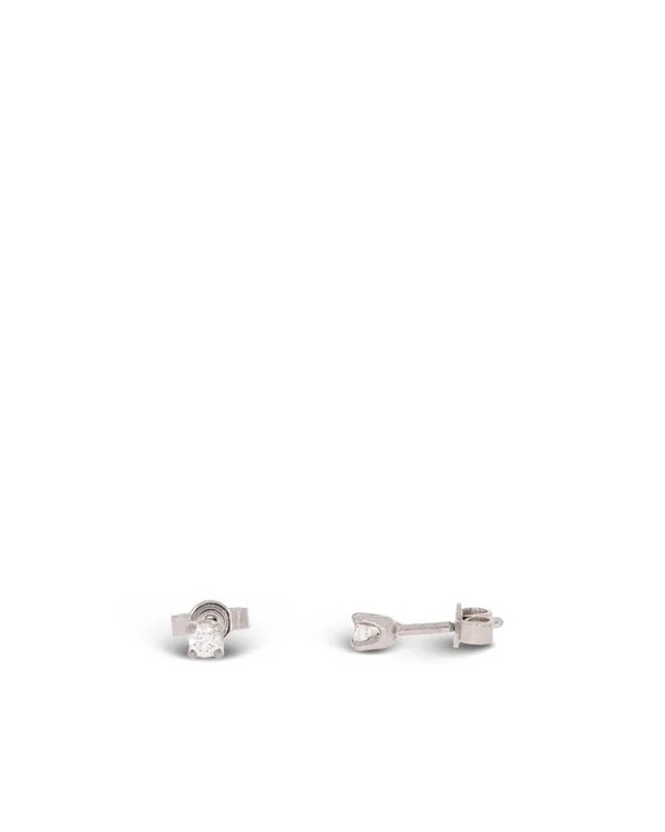 Ohrstecker - Weissgold mit Brillanten 0.18ct