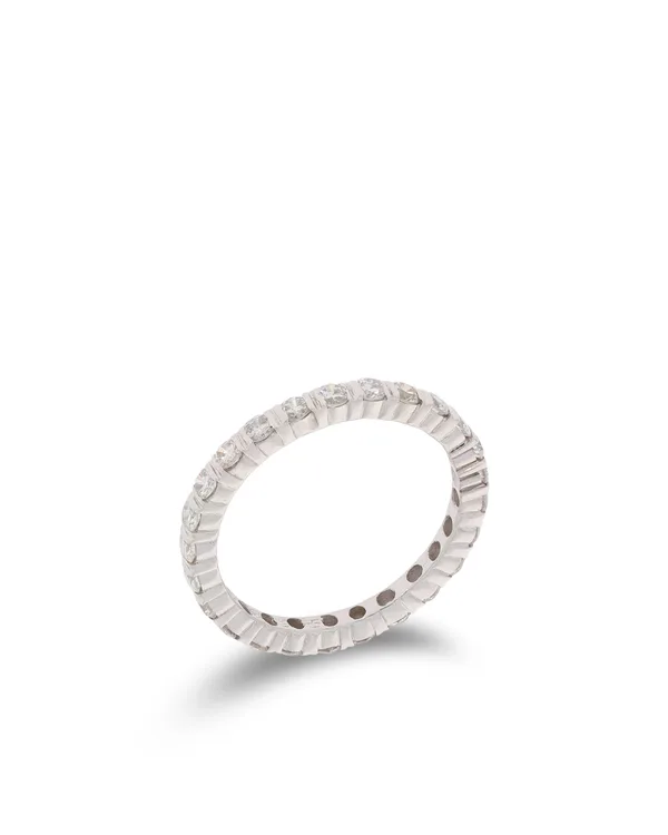 Damenring - Memoire Weissgold 1.15ct
