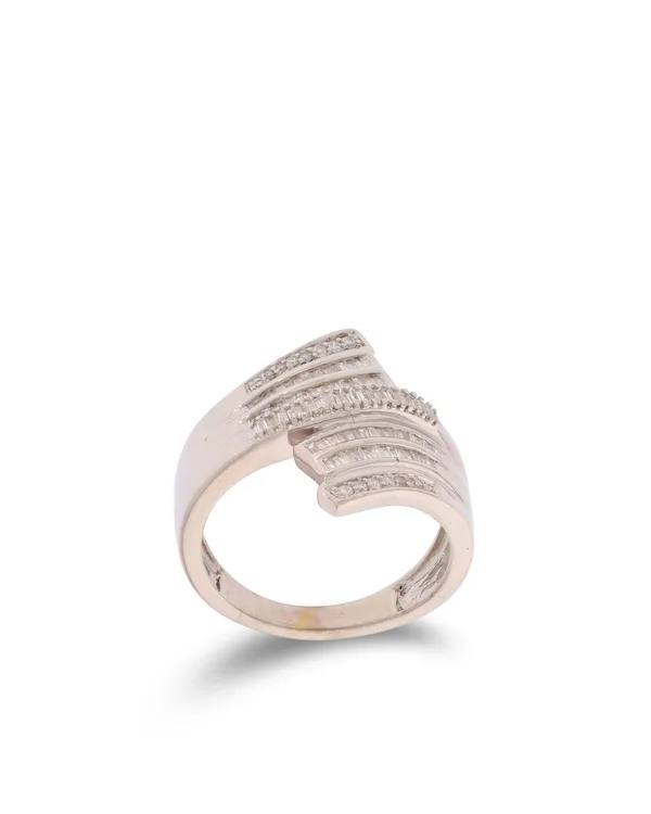 Bague pour dame – MATY or blanc avec diamants 1.0ct