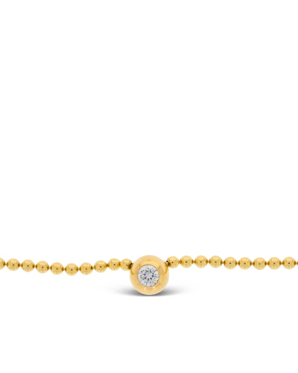 Halskette mit Anhänger – CARTIER Gelbgold mit Brillant