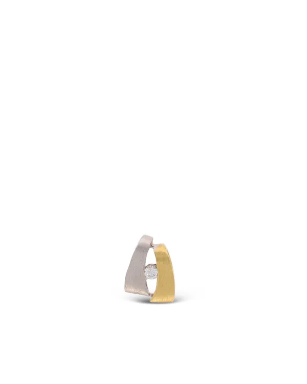 Anhänger – Solitaire Bicolor 0.07ct