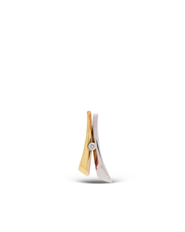 Anhänger - Solitaire Bicolor 0.05ct