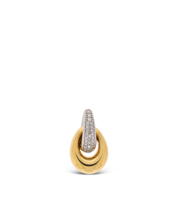 Anhänger - CHRIST Bicolor mit Brillanten 0.15ct