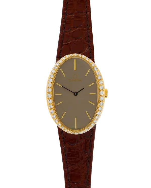 Damenuhr – OMEGA Vintage mit Diamanten