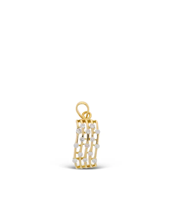 Anhänger – Gelbgold mit Brillanten 0.30ct