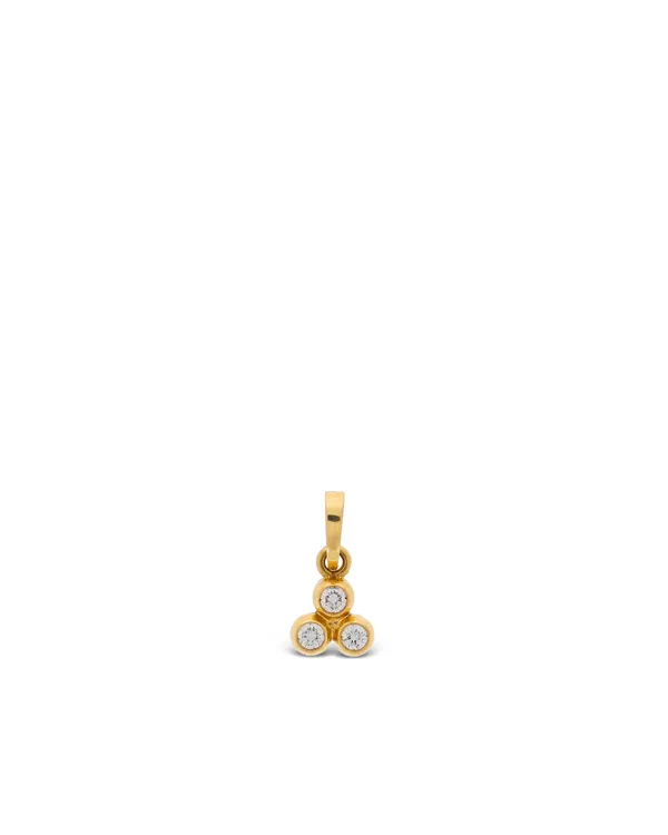 Anhänger – BUCHERER Gelbgold mit Diamanten 0.15ct