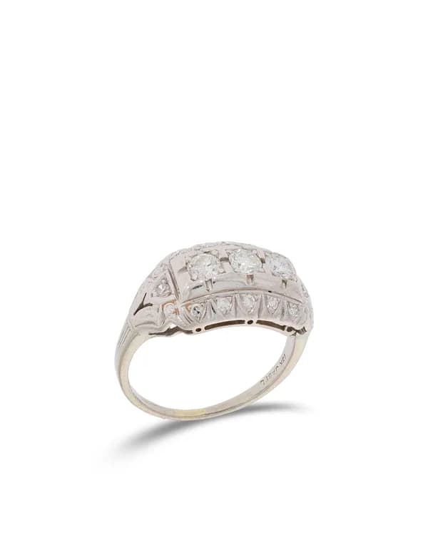 Damenring – JABEL Weissgold mit Brillanten 0.66ct