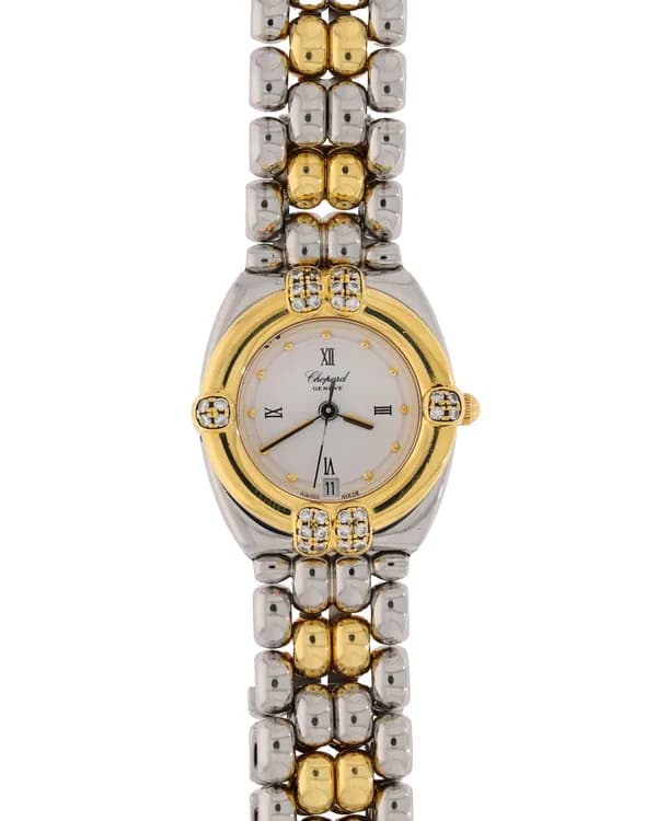 Damenuhr – CHOPARD Gstaad Stahl/Gold