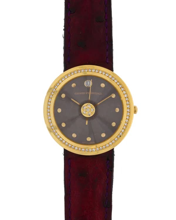 Damenuhr – GIRARD PERREGAUX Gelbgold mit Diamanten