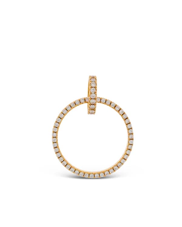 Anhänger – Gelbgold mit Diamanten 0.90ct