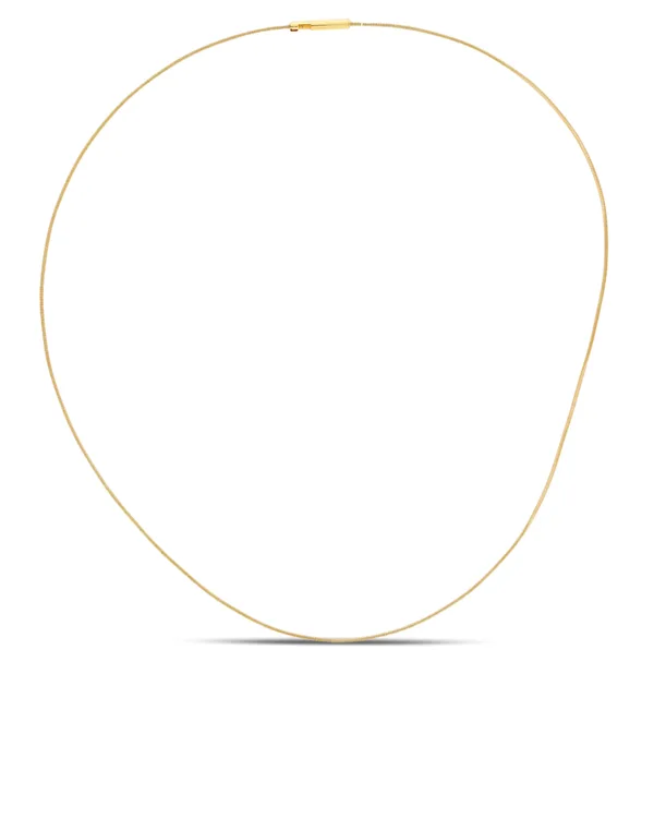 Halsreif – Gelbgold Spirale