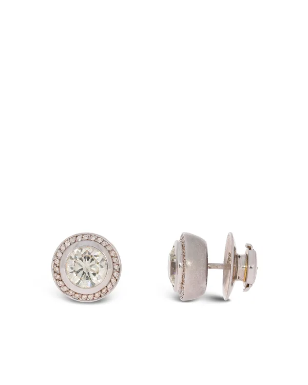 Ohrstecker – Weissgold mit Diamanten 3.42ct