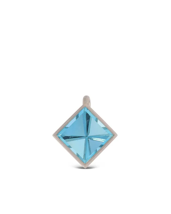 Anhänger – Platin mit Aquamarin 10.62ct