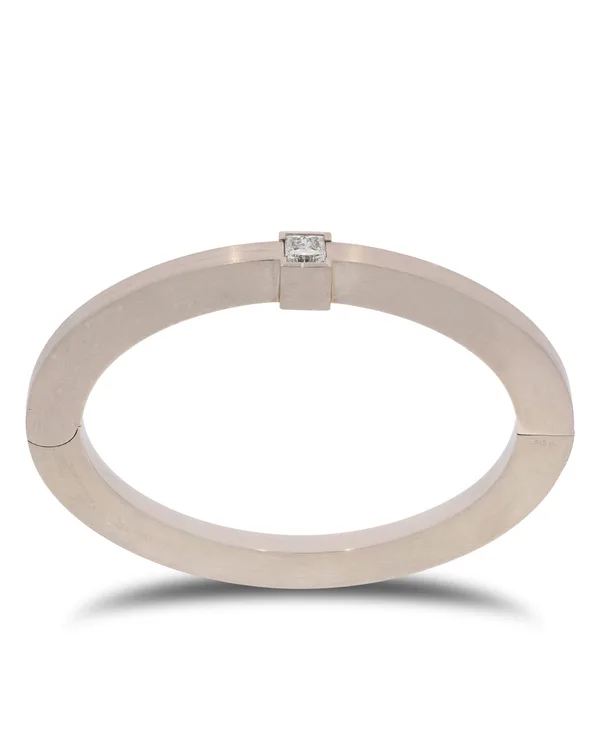 Armreif - Platin mit Diamant 1.02ct