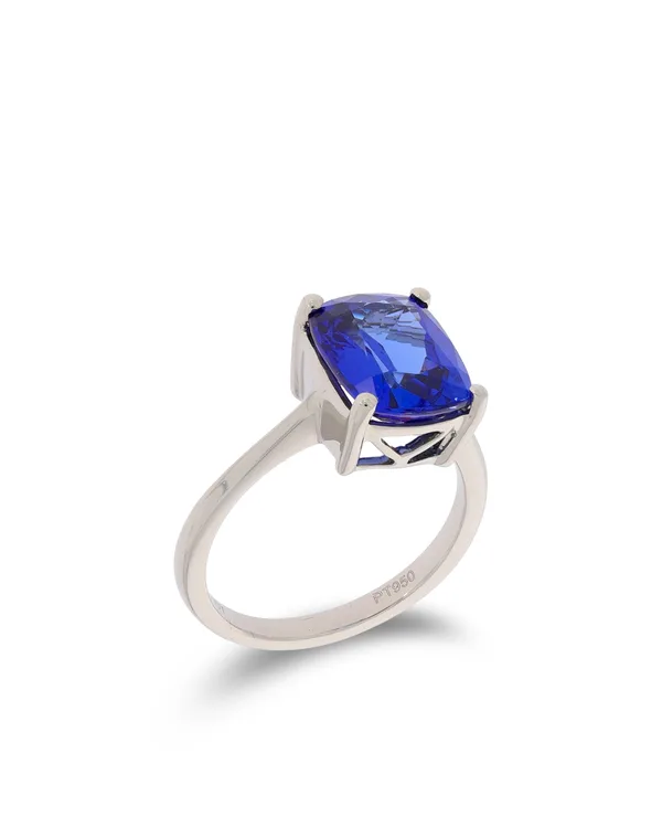 Damenring – RHAPSODY Platin mit Tansanit ca. 3.00ct