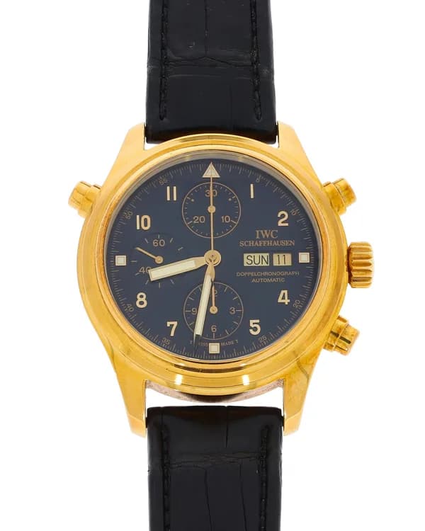 Herrenuhr - IWC Fliegeruhr Doppelchronograph