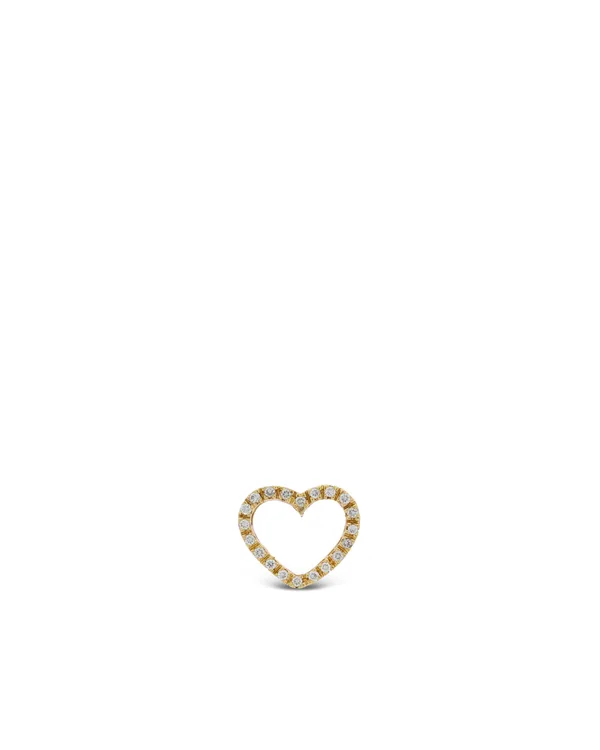 Herz-Anhänger - BUCHERER Gelbgold mit Diamanten 0.20ct