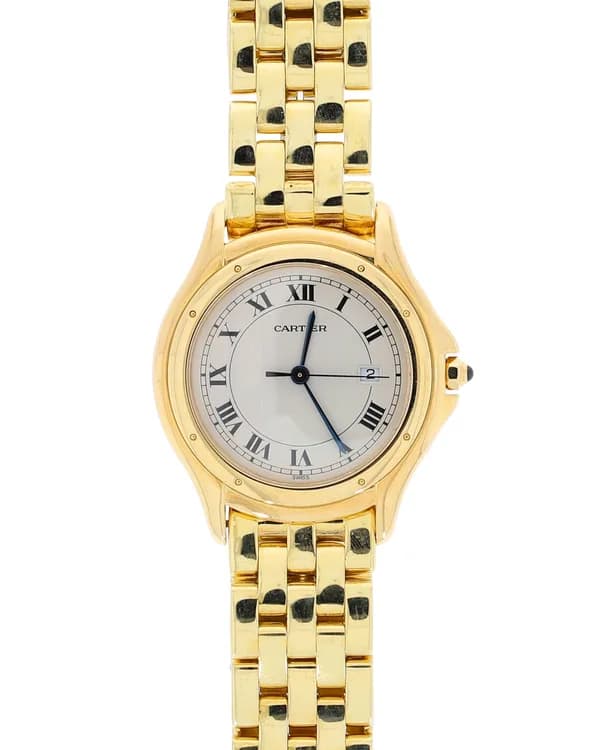 Herrenuhr – CARTIER Cougar Gelbgold