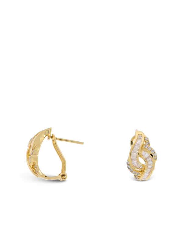 Ohrstecker – Gelbgold mit Diamanten ca. 1.5ct