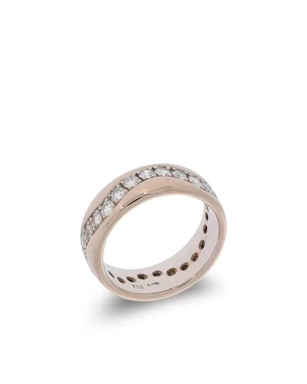 Damenring – Memoire Weissgold mit Diamanten 1.30ct
