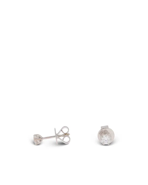 Ohrstecker – Weissgold mit Diamanten 0.30ct