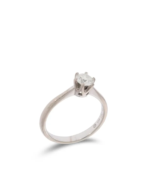 Damenring – KURZ Solitaire mit Diamant 0.50ct