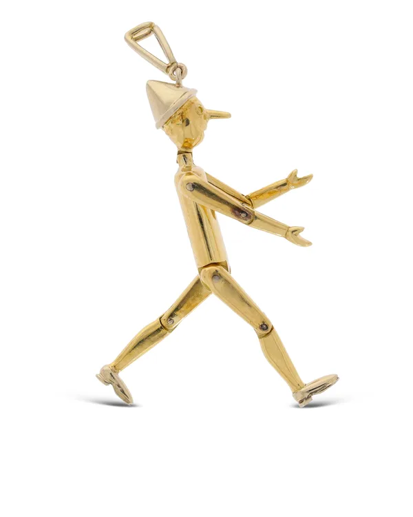 Anhänger – "Pinocchio" Gelbgold