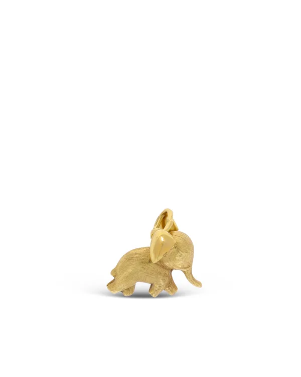 Anhänger – "Elefant" Gelbgold