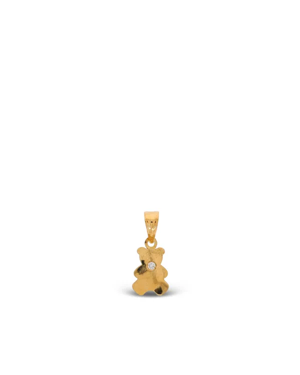 Anhänger – Gelbgold mit Diamant