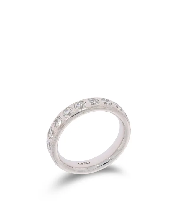 Damenring – BUCHERER Memoire Weissgold 1.9ct