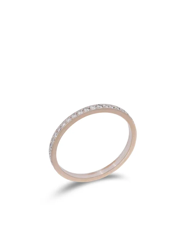 Damenring – BUCHERER Memoire Weissgold ca. 0.63ct