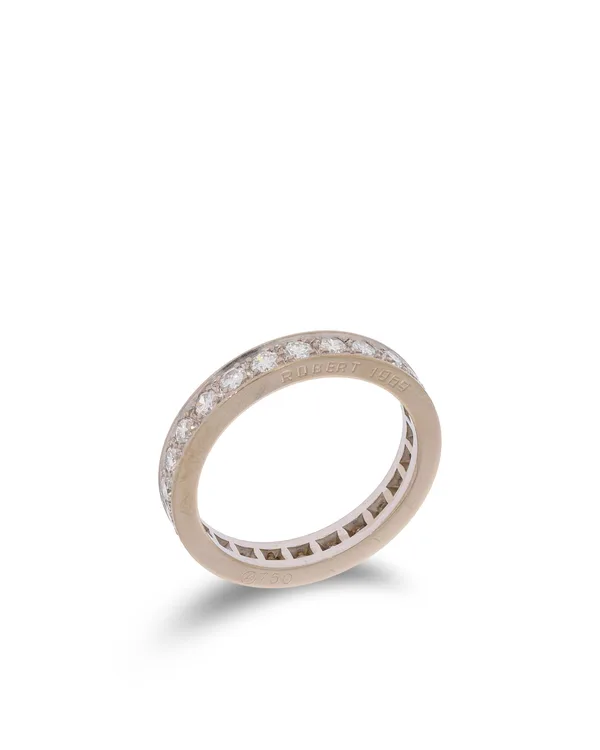Damenring - Memoire Weissgold 1.2ct