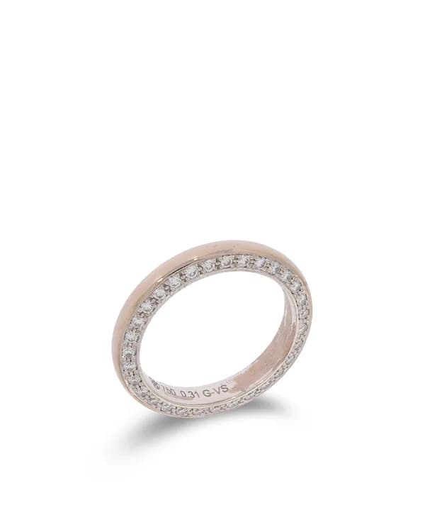 Damenring - Weissgold 0.31ct