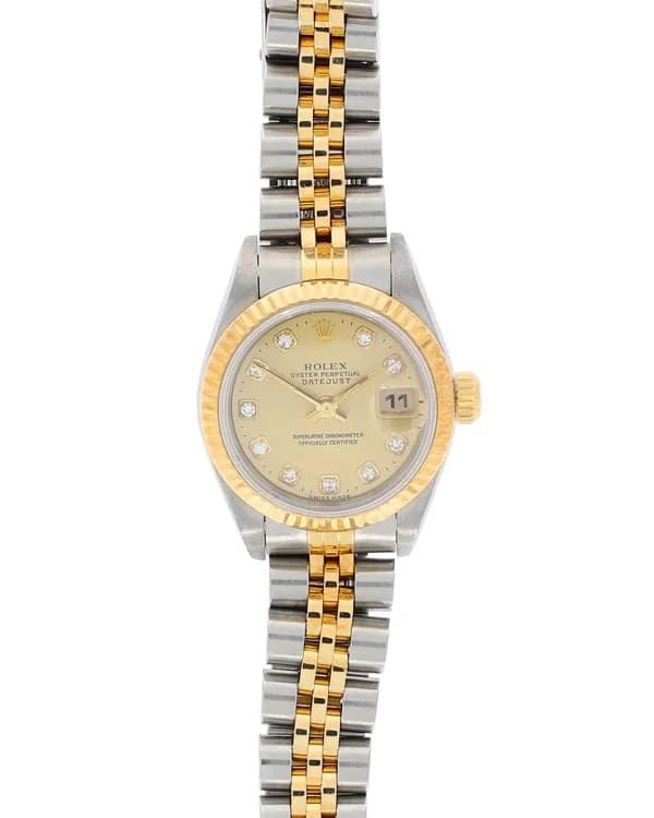 Damenuhr - ROLEX Oyster Perpetual Datejust, 69173, Rolesor