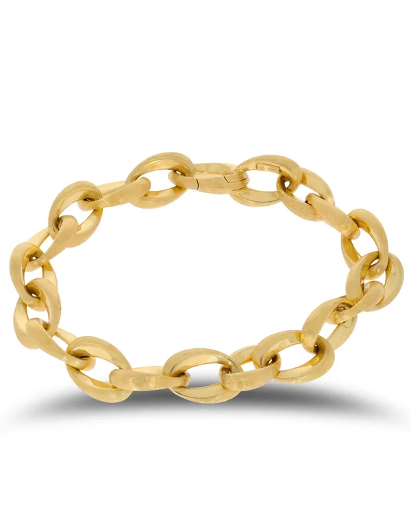 Armkette – KURZ Gelbgold (matt)