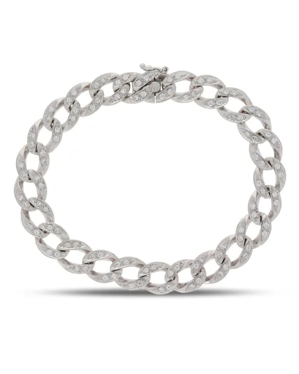 Bracelet - Weissgold mit Diamanten 1.00ct