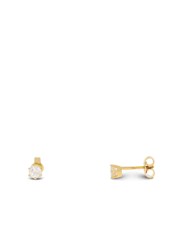 Ohrstecker – Solitaire Gelbgold 0.44ct